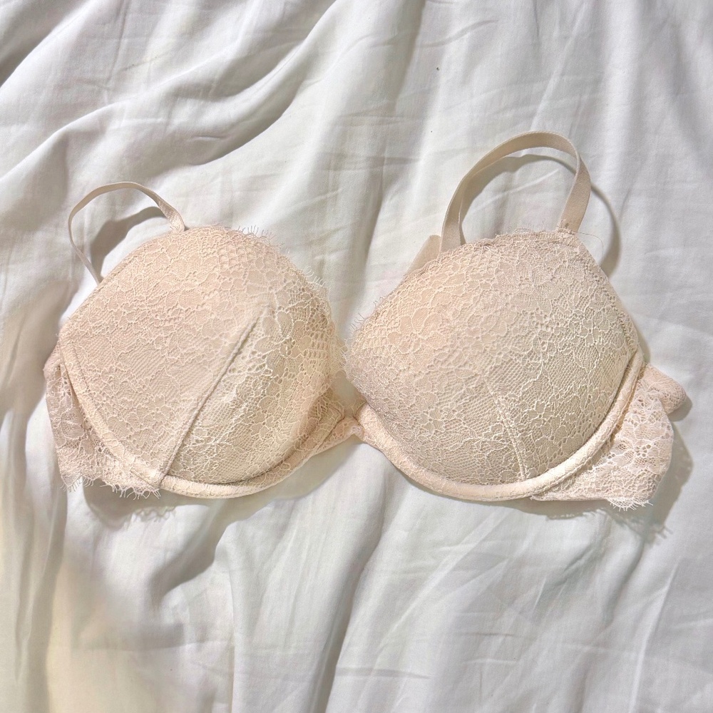 H&M Lace Light Pink Bra